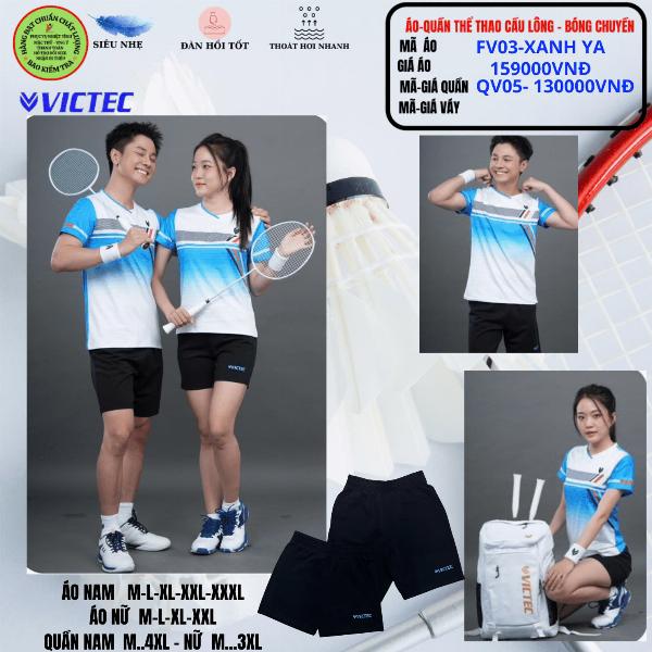 Áo Quần Thể Thao Cầu Long - Bóng Chuyền FV-03-Xanh YA