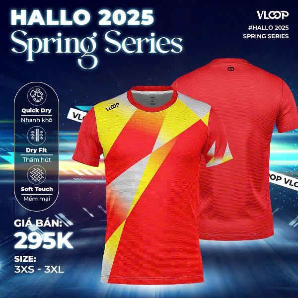 Áo Vloop chính hãng - không cổ Hallo 2025