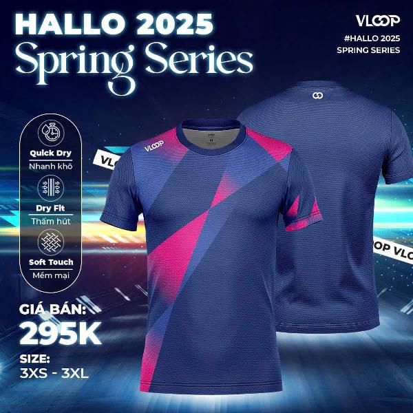 Áo Vloop chính hãng - không cổ Hallo 2025 V01