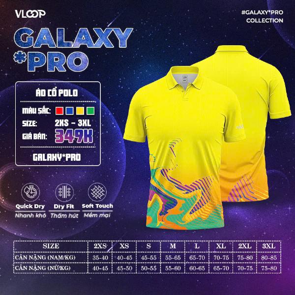 Áo Polo Thể Thao VLOOP Galaxy Pro
